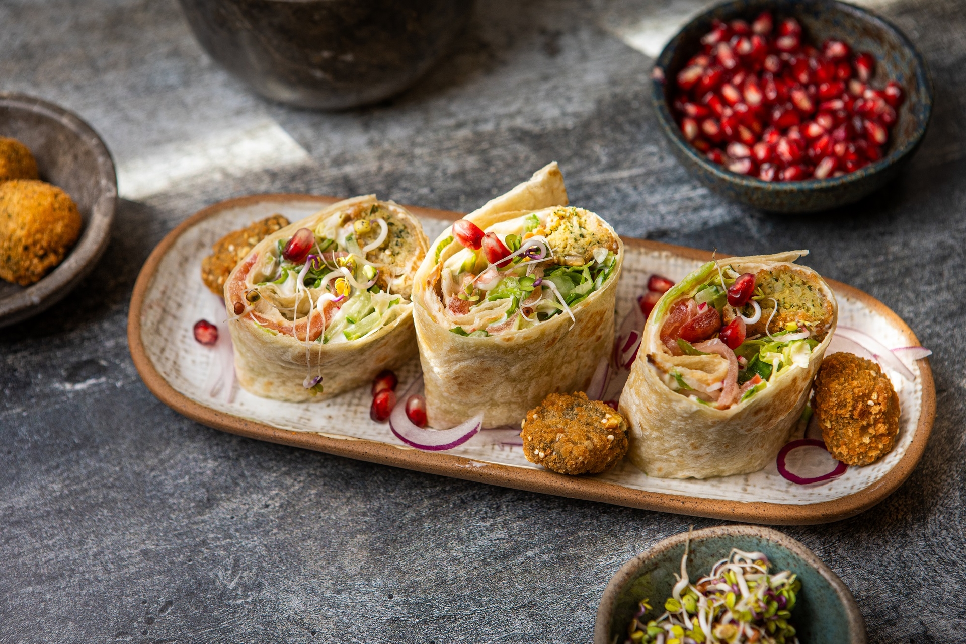 falafel_wrap_middle_east_fusion - Recepti Aviko Foodservice