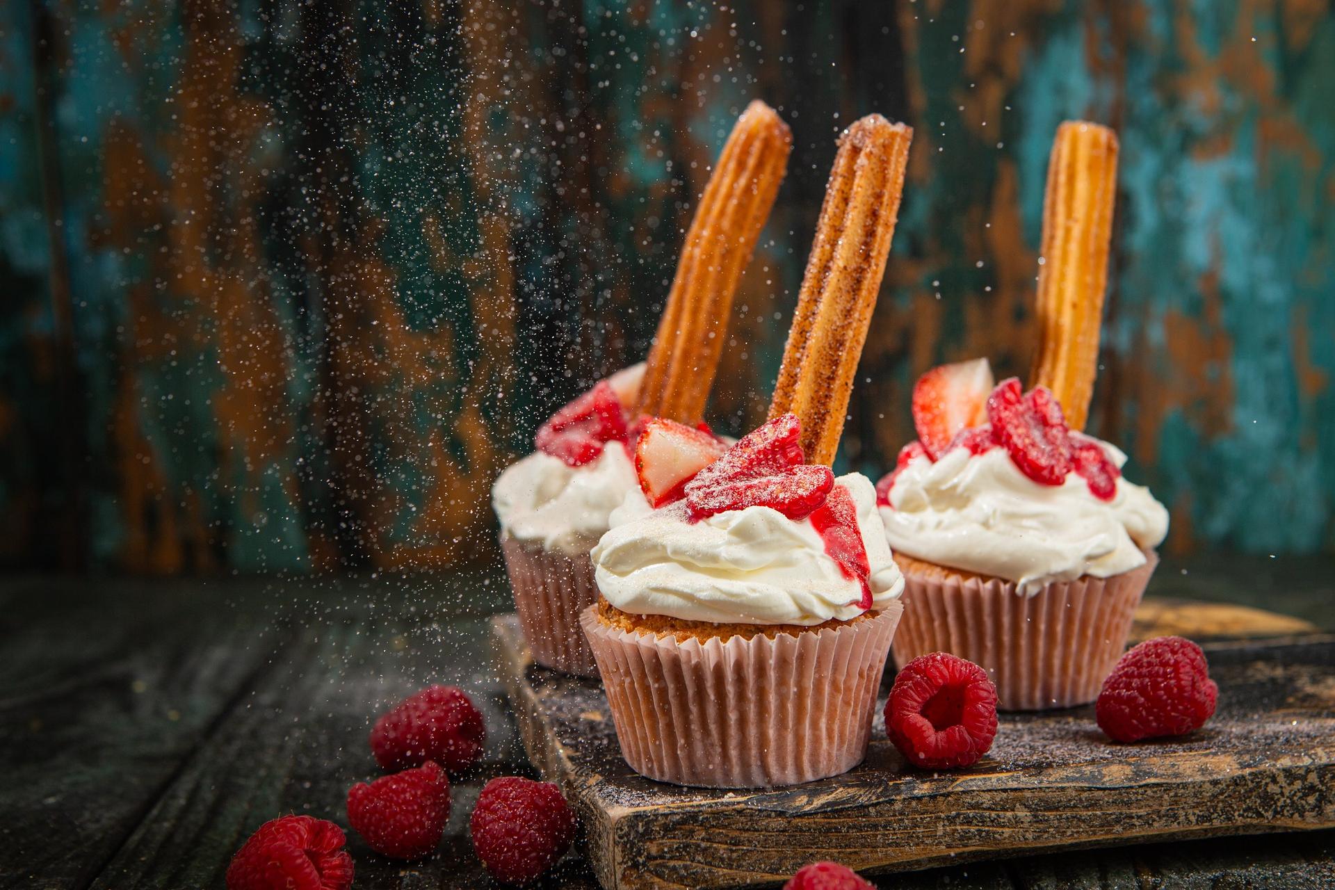 cupcakes_s_churrosima | Recepti s Aviko proizvodima za ugostiteljstvo