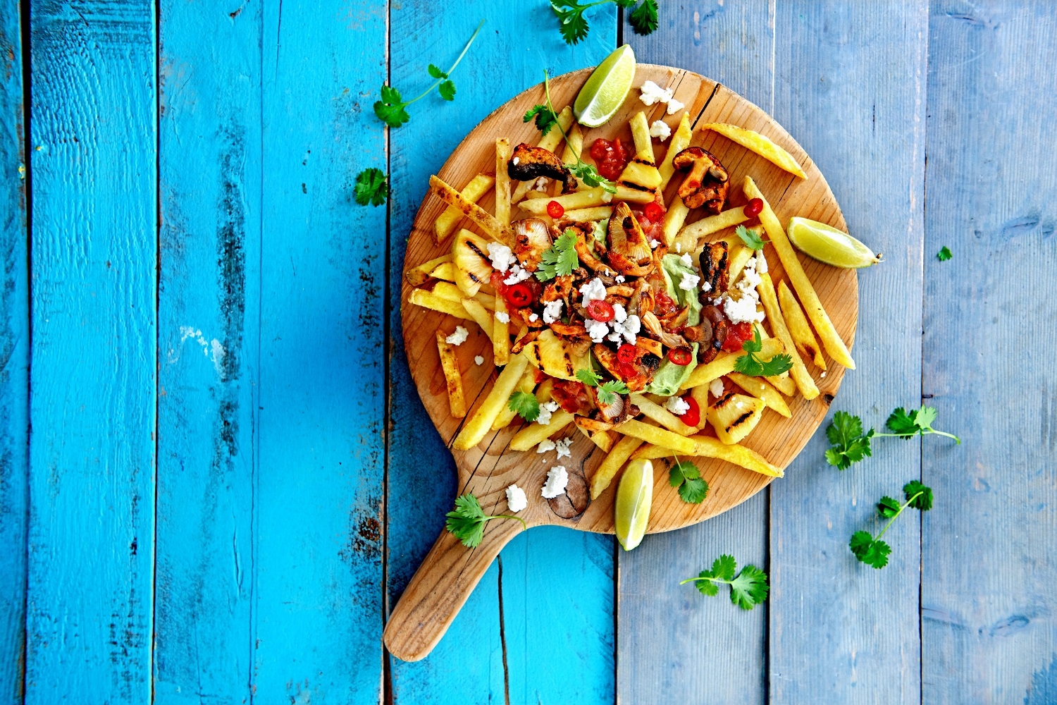 al_pastor_nadjeveni_pomfrit_s_gljivama loaded fries Aviko ugostiteljstvo recepti