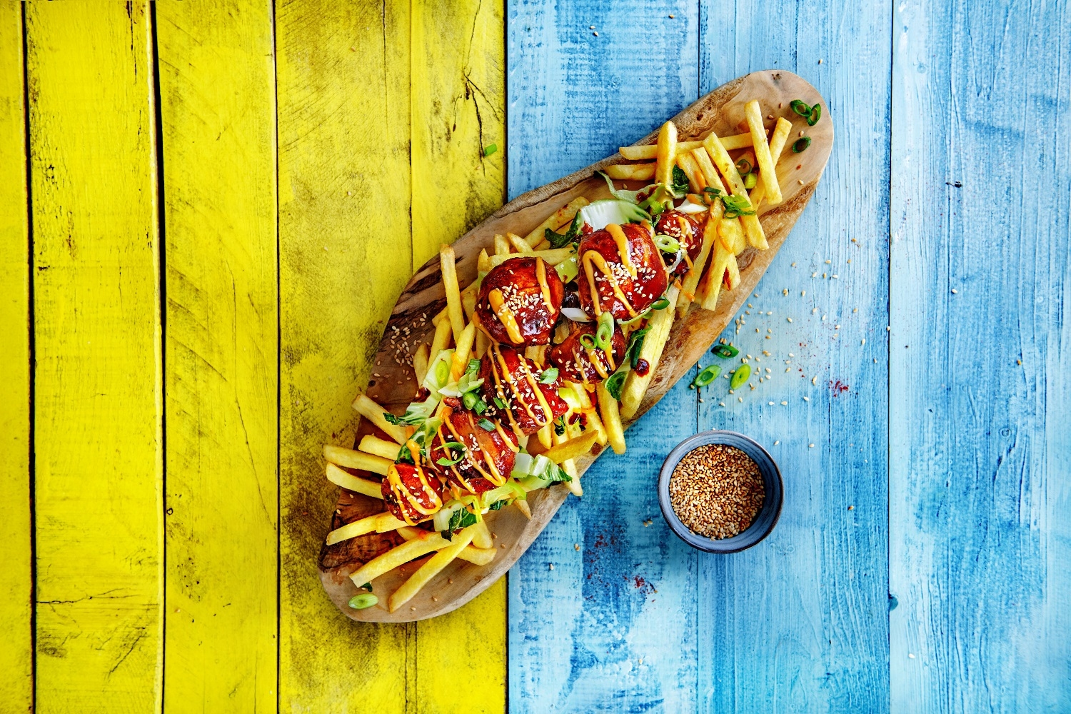 pomfrit_nadjeven_przenom_cvjetacom_na_korejski loaded fries Aviko ugostiteljstvo recepti